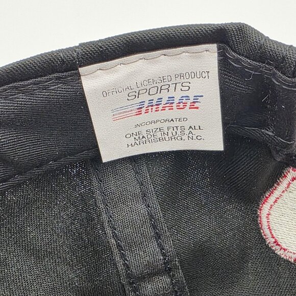 Vintage Dale Earnhardt Hat Cap Snap Back Mens One Size Black NASCAR Racing 90s - Picture 8 of 8